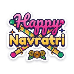 Happy Navratri sticker