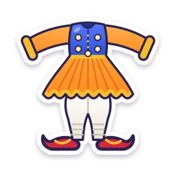 Kediyu Outfit sticker