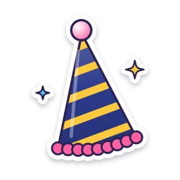 Party Hat sticker