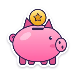 Savings Goal sticker