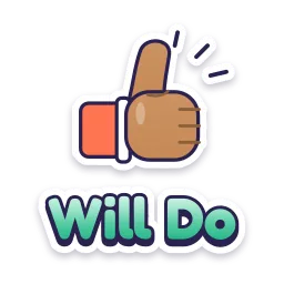 Will Do sticker