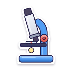 Microscope sticker