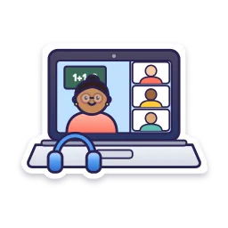 Online Class sticker