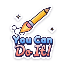 You Can Do It sticker
