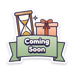Coming Soon sticker