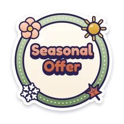 Seasonal Offer sticker